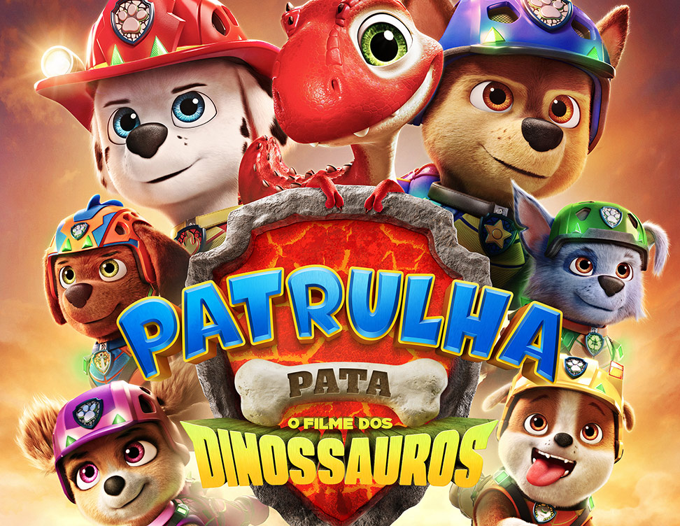 Cinema Infantil | Patrulha Pata: O Filme dos Dinossauros (VP)